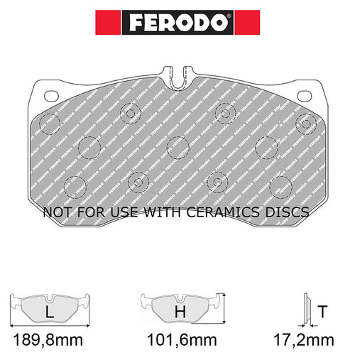 Ferodo - Kit pastiglie freno (FCP4466) - Ravasicorse
