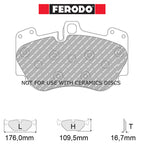 Ferodo - Kit pastiglie freno (FCP4467) - Ravasicorse