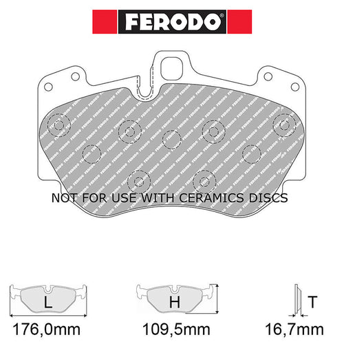 Ferodo - Kit pastiglie freno (FCP4467) - Ravasicorse