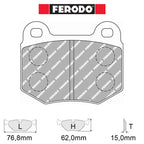 Ferodo - Kit pastiglie freno (FCP448) - Ravasicorse