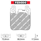 Ferodo - Kit pastiglie freno (FCP4663) - BMW M4 [F82] incl. Competition - Rear - Ravasicorse