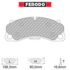 Ferodo - Kit pastiglie freno (FCP4664) - Ravasicorse