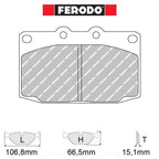 Ferodo - Kit pastiglie freno (FCP483) - Ravasicorse