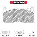 Ferodo - Kit pastiglie freno (FCP4835) - Ravasicorse