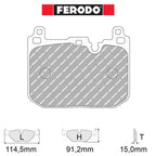 Ferodo - Kit pastiglie freno (FCP4872) - BMW 1er (F40) M 135i xDrive - Front - Ravasicorse