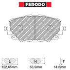 Ferodo - Kit pastiglie freno (FCP4873) - Ravasicorse