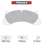 Ferodo - Kit pastiglie freno (FCP4955) - Ravasicorse