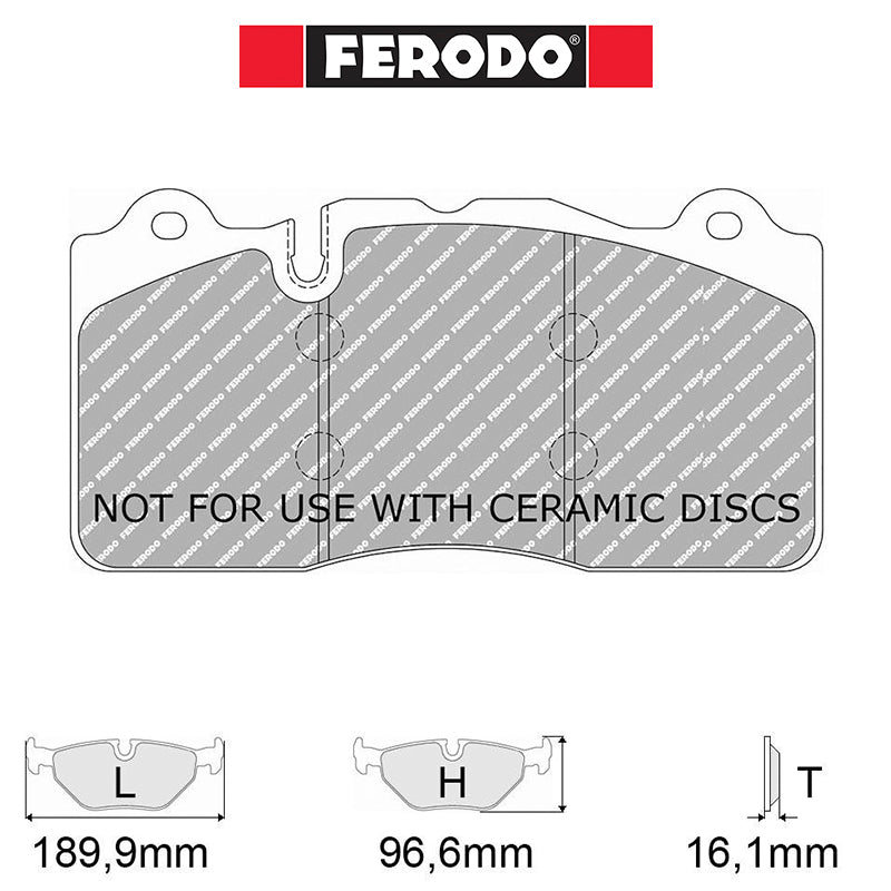 Ferodo - Kit pastiglie freno (FCP5030) - Ravasicorse