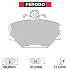 Ferodo - Kit pastiglie freno (FCP524) - Ravasicorse