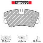 Ferodo - Kit pastiglie freno (FCP546) - Ravasicorse