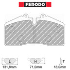 Ferodo - Kit pastiglie freno (FCP560) - Ravasicorse