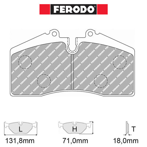 Ferodo - Kit pastiglie freno (FCP560) - Ravasicorse