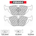 Ferodo - Kit pastiglie freno (FCP850) - Ravasicorse