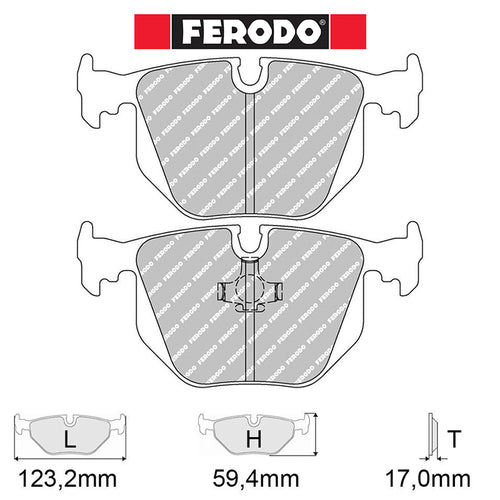Ferodo - Kit pastiglie freno (FCP857) - Ravasicorse