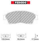 Ferodo - Kit pastiglie freno (FCP867) - Ravasicorse