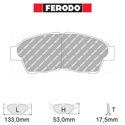 Ferodo - Kit pastiglie freno (FCP867) - Ravasicorse