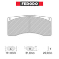 Ferodo - Kit pastiglie freno (FRP1078) - Ravasicorse
