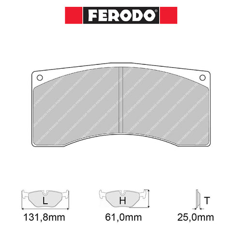 Ferodo - Kit pastiglie freno (FRP1078) - Ravasicorse