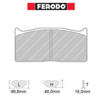 Ferodo - Kit pastiglie freno (FRP1079) - Ravasicorse