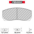 Ferodo - Kit pastiglie freno (FRP203) - Ravasicorse