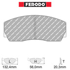 Ferodo - Kit pastiglie freno (FRP212) - Ravasicorse