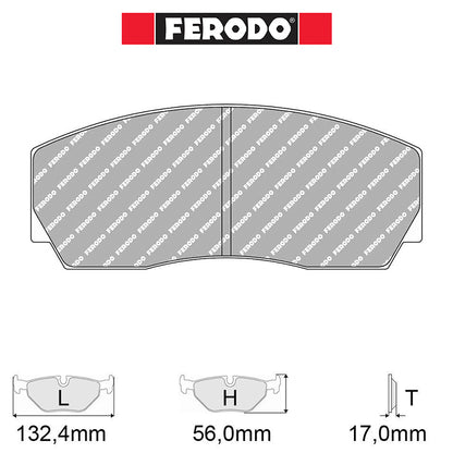 Ferodo - Kit pastiglie freno (FRP216) - Ravasicorse