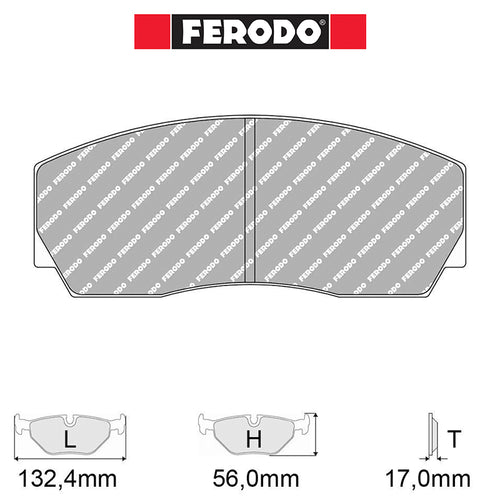 Ferodo - Kit pastiglie freno (FRP216) - Ravasicorse
