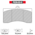 Ferodo - Kit pastiglie freno (FRP217) - Ravasicorse