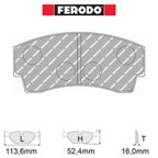 Ferodo - Kit pastiglie freno (FRP219) - Ravasicorse