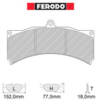 Ferodo - Kit pastiglie freno (FRP3000) - Ravasicorse