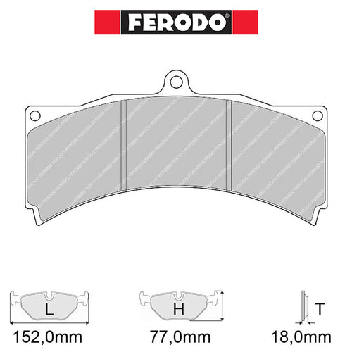 Ferodo - Kit pastiglie freno (FRP3000) - Ravasicorse