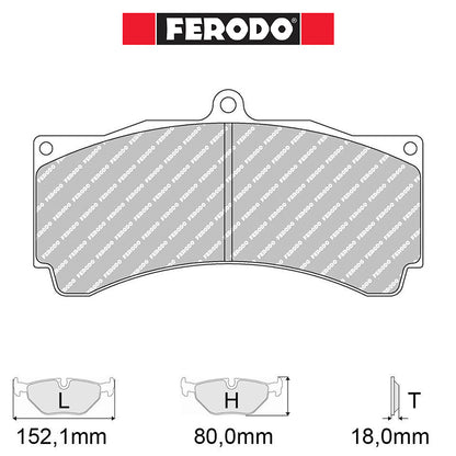 Ferodo - Kit pastiglie freno (FRP3003) - Ravasicorse