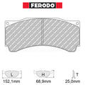 Ferodo - Kit pastiglie freno (FRP3014) - Ravasicorse