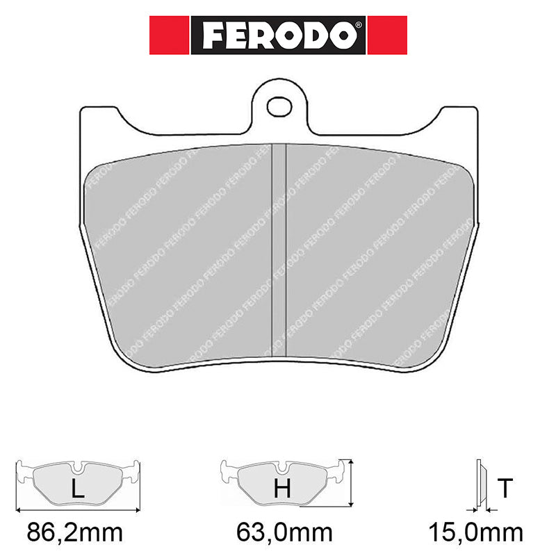 Ferodo - Kit pastiglie freno (FRP3020) - Ravasicorse