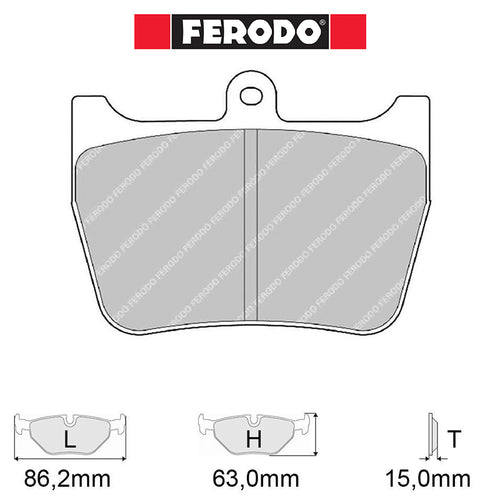 Ferodo - Kit pastiglie freno (FRP3020) - Ravasicorse