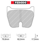 Ferodo - Kit pastiglie freno (FRP3023) - Ravasicorse