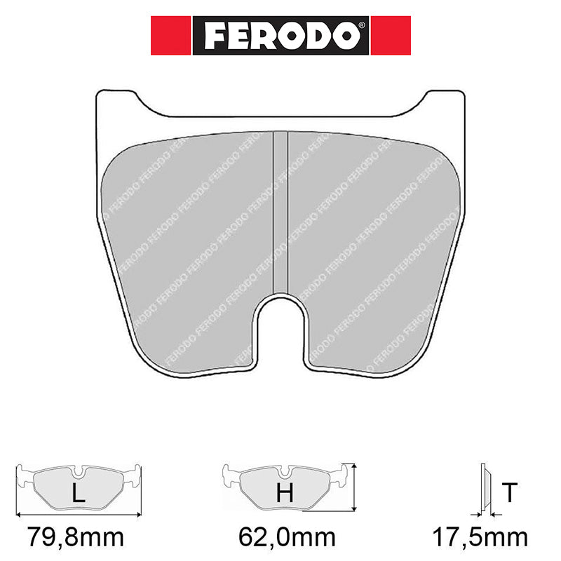Ferodo - Kit pastiglie freno (FRP3023) - Ravasicorse