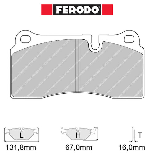 Ferodo - Kit pastiglie freno (FRP3028) - Tesla Model Y - Front - Ravasicorse