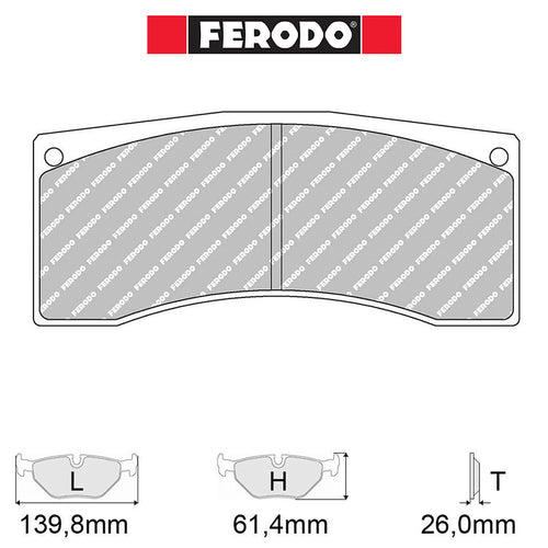 Ferodo - Kit pastiglie freno (FRP3029) - Ravasicorse