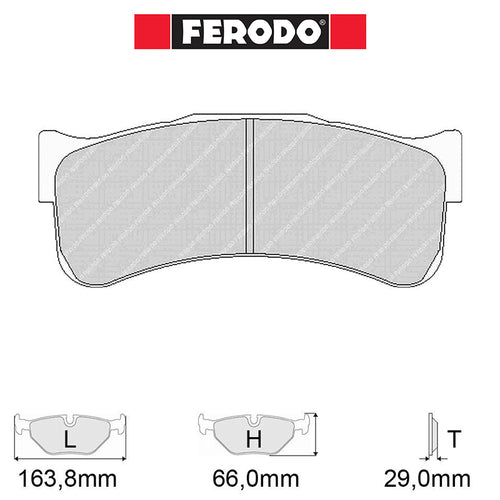 Ferodo - Kit pastiglie freno (FRP3031) - Ravasicorse