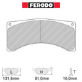 Ferodo - Kit pastiglie freno (FRP3032) - Ravasicorse