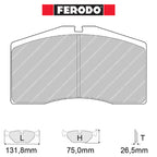 Ferodo - Kit pastiglie freno (FRP3042) - Ravasicorse