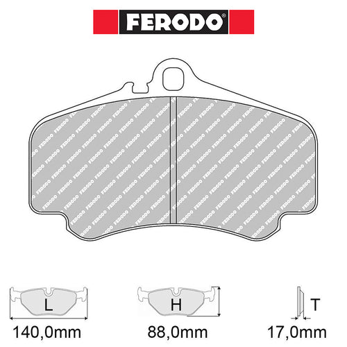 Ferodo - Kit pastiglie freno (FRP3050) - Ravasicorse