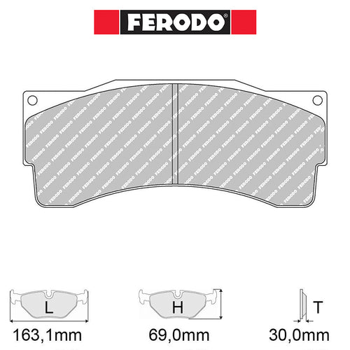 Ferodo - Kit pastiglie freno (FRP3055) - Ravasicorse