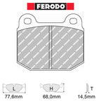Ferodo - Kit pastiglie freno (FRP3056) - Ravasicorse