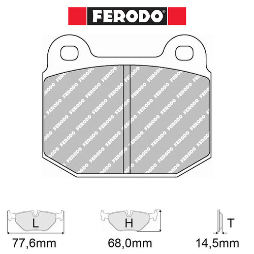 Ferodo - Kit pastiglie freno (FRP3056) - Ravasicorse