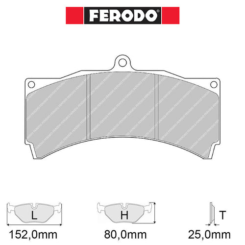 Ferodo - Kit pastiglie freno (FRP3061) - Ravasicorse