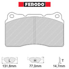 Ferodo - Kit pastiglie freno (FRP3067) - Honda Civic Type-R FL5 243 kw (2487) - Front - Ravasicorse