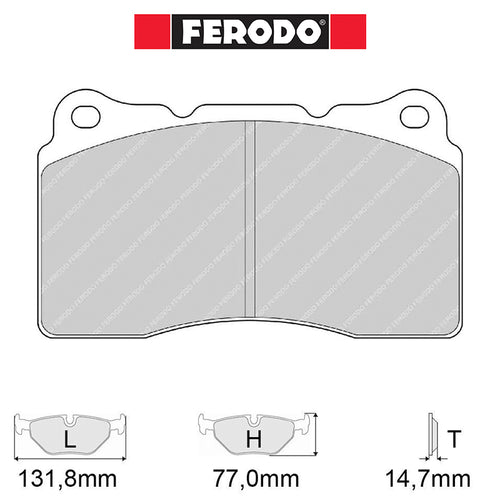 Ferodo - Kit pastiglie freno (FRP3067) - Honda Civic Type-R FL5 243 kw (2487) - Front - Ravasicorse