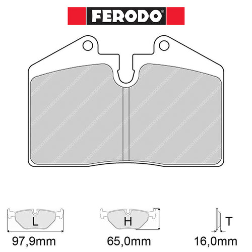 Ferodo - Kit pastiglie freno (FRP3069) - Ravasicorse